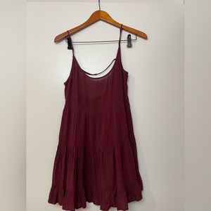 Brandy Melville Burgundy Dress